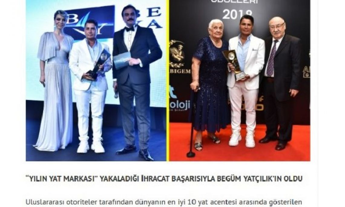 The ceremony of Turkey’s Leader Brand Awards