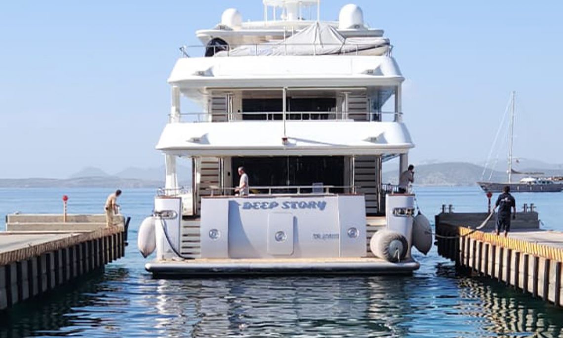 Thank you message from Deep Stroy captain Lurii Lushkevich