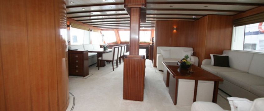 C-HULL-MACH YCH (MCA) SHORT RANGE 39 METERS STEEL TRADITIONAL GULET