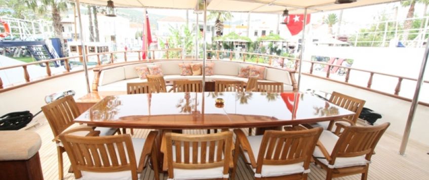 C-HULL-MACH YCH (MCA) SHORT RANGE 39 METERS STEEL TRADITIONAL GULET